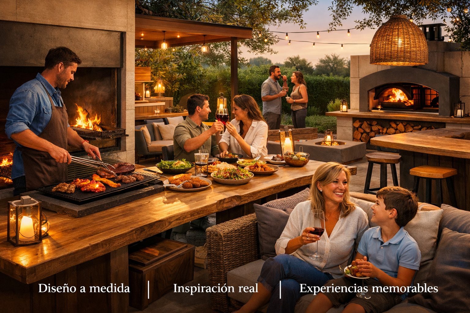 Espacio del Asador - diseño de quinchos