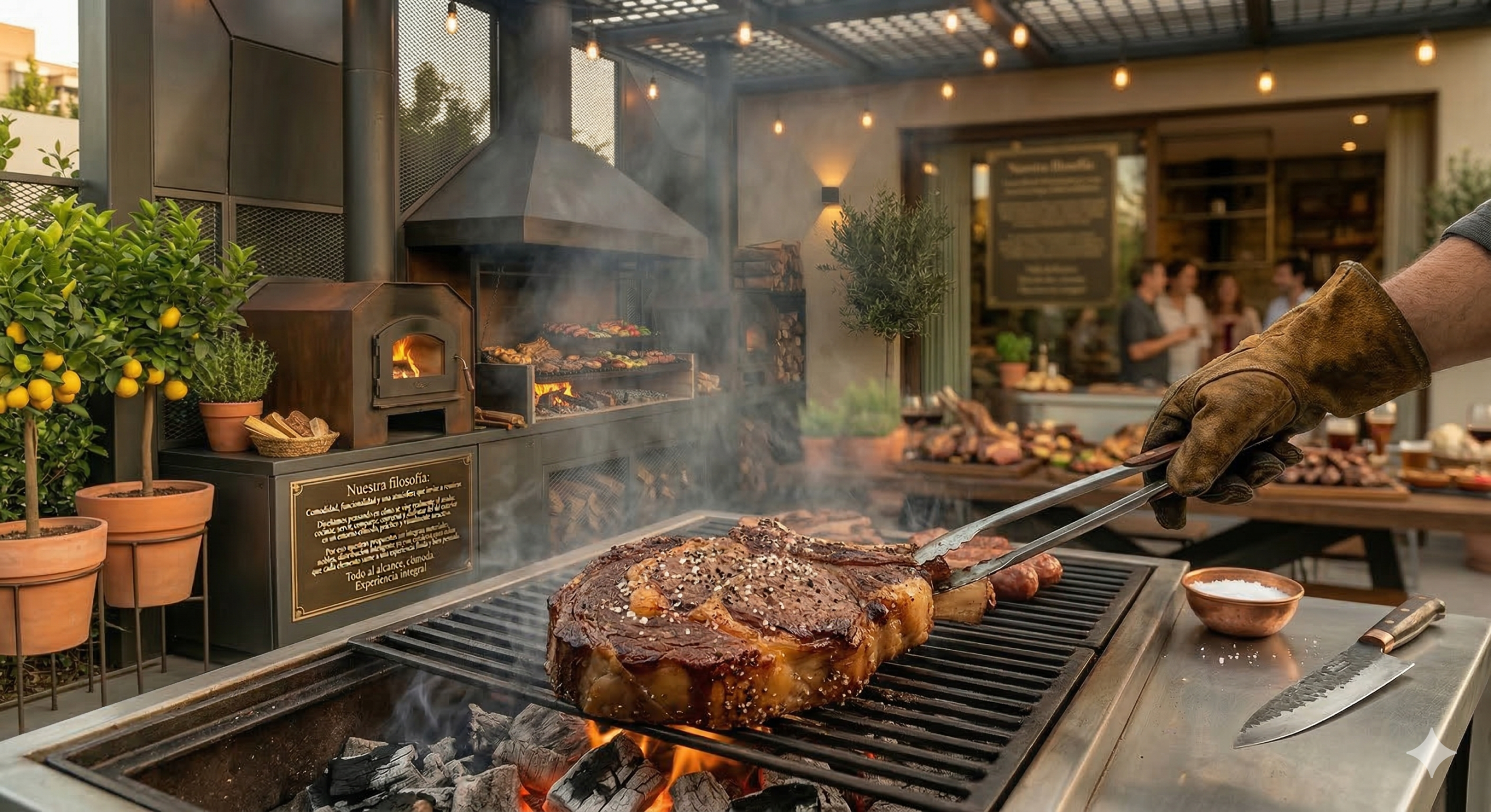 Espacio del Asador - filosofía de diseño