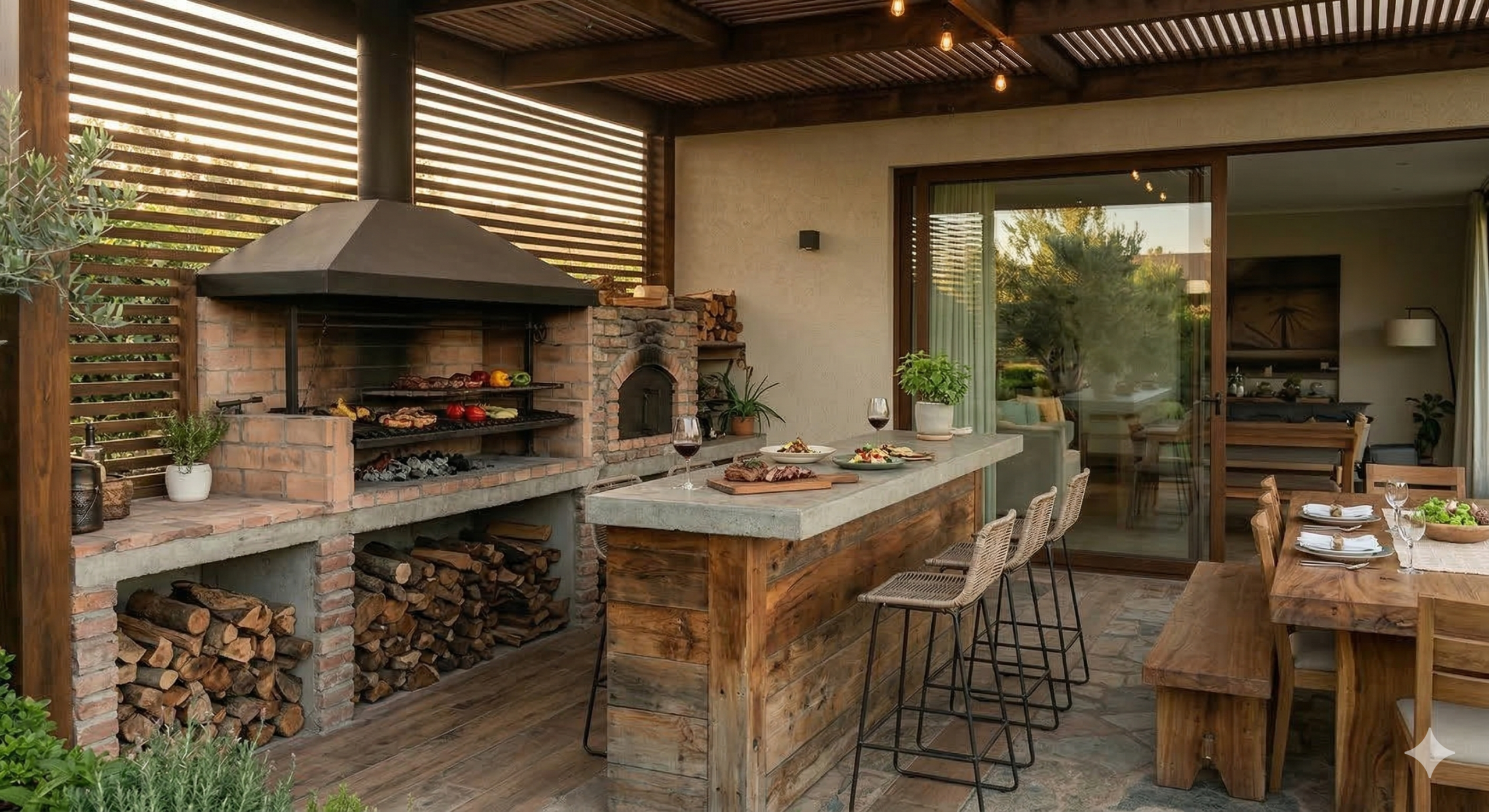 Terraza Pérgola del Asador